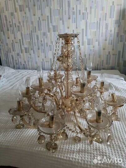 Люстра хрустальная