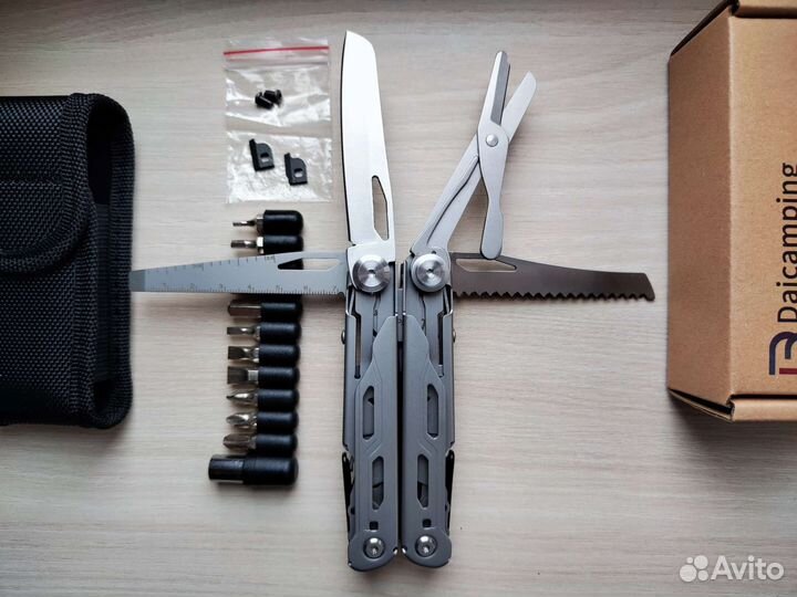 Мультитул Daicamping DL10 bit cutter с битами