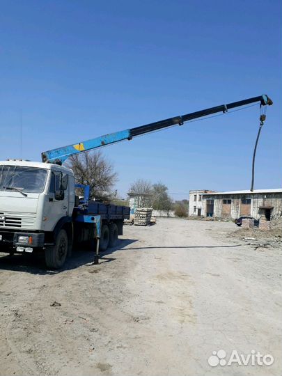 Аренда и услуги манипулятора, стрела 3 т, 12 м, борт 10 т, 6 м