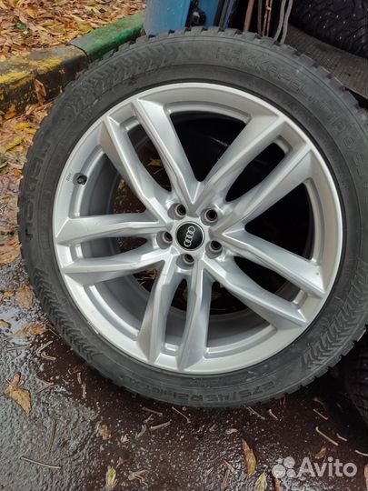 Зимние колеса Audi q7 шипы оригинал RS