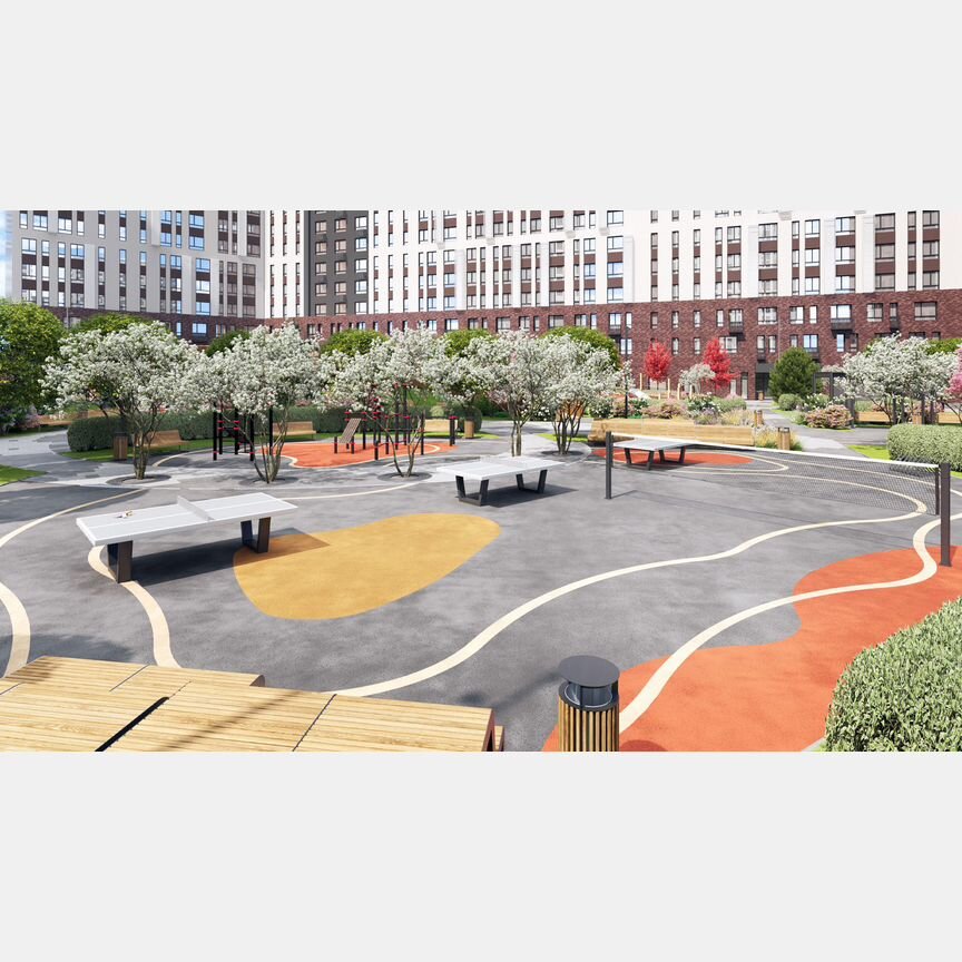 2-к. квартира, 66,1 м², 19/20 эт.