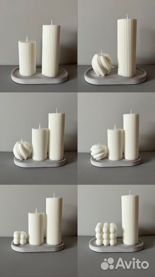 Свечи интерьерные