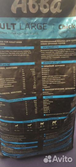 Сухой корм для собак