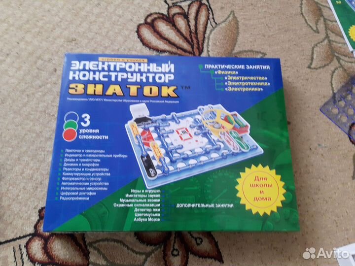 Электронный конструктор знаток 999 схем