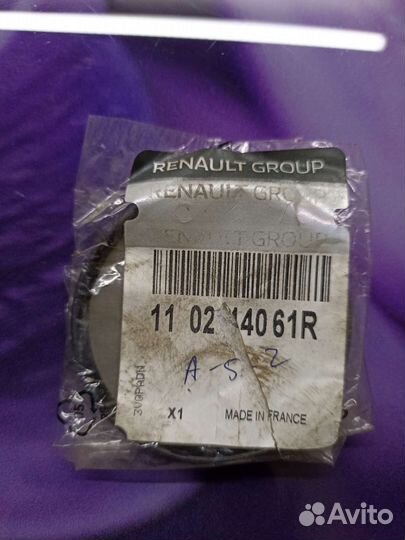 Прокладки впускного коллектора, заглужки Renault