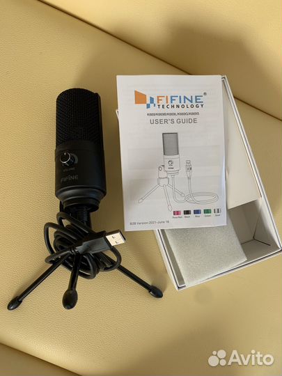 Конденсаторный микрофон fifine K669 чёрный