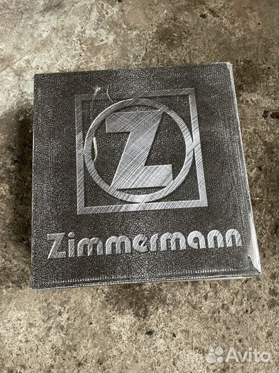 Тормозной диск audi передний zimmerman