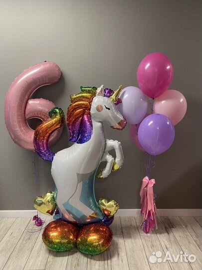 Гелиевые шары для девочки