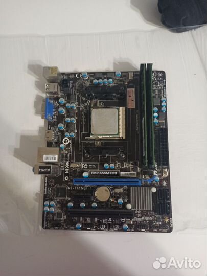Материнка FM2-A55M-E33 в связке с AMD-A10-6700