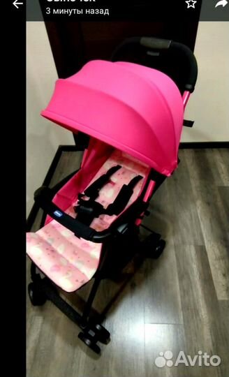 Прогулочная коляска chicco новая