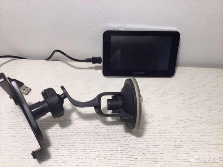 Навигатор для авто Explay GPS ID-41 с креплением