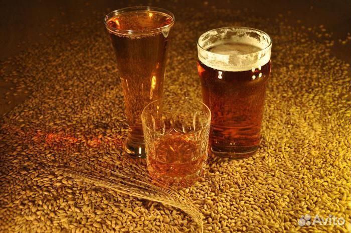 Зерно пшеница ячмень