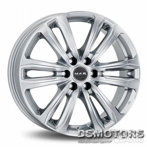 Диски Safari 6 8/18 6x130 ET53 d84.1 silver