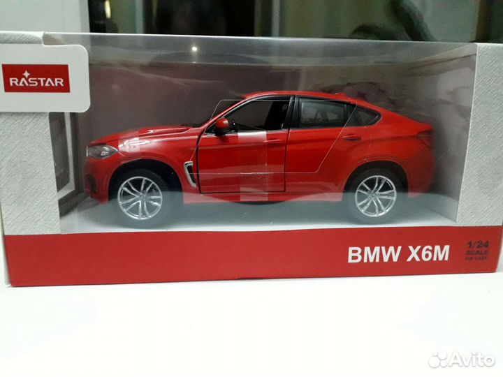Модель 1:24 BMW X6M Rastar