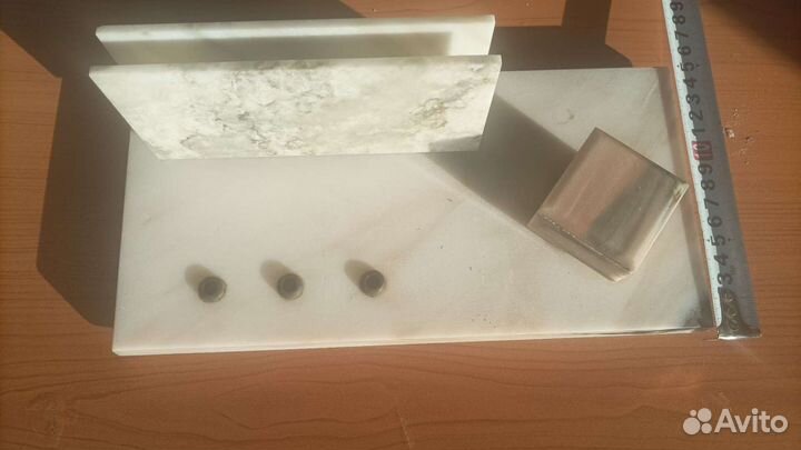 Мраморный набор для письменного стола