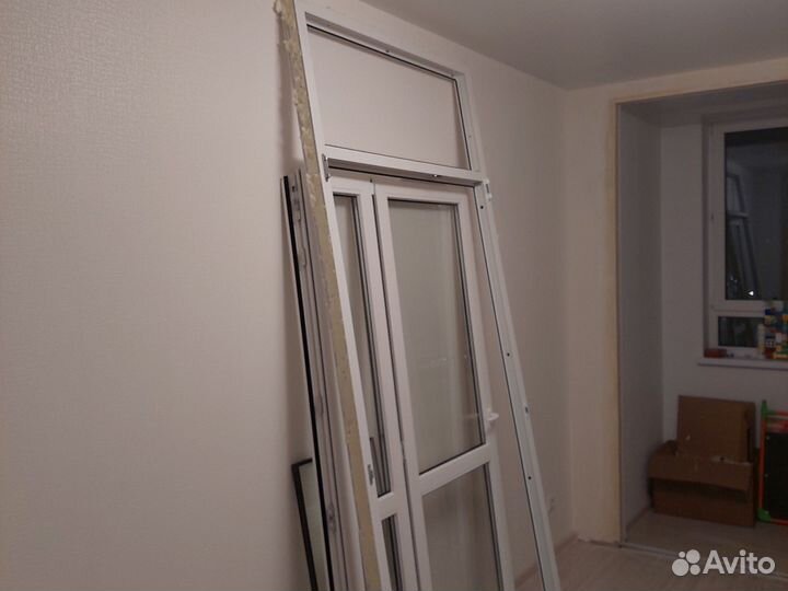 Дверь пластиковая пвх балконная