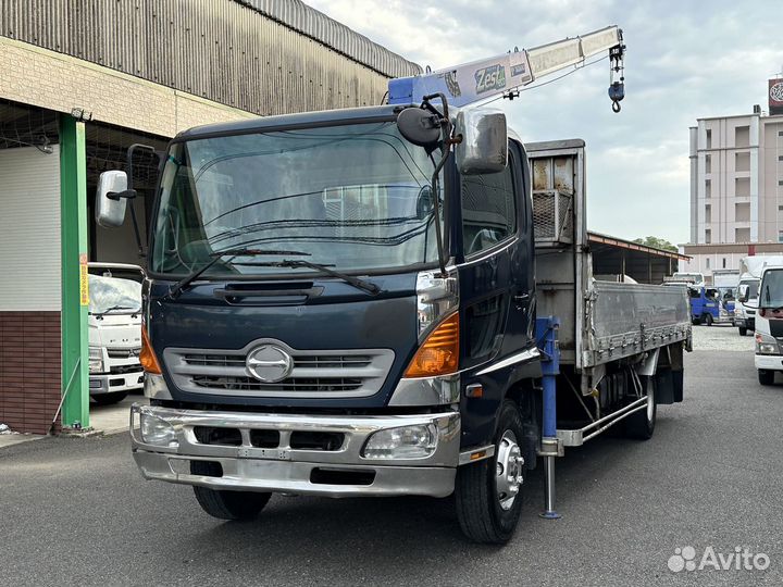 Бортовой грузовик Hino 500 (Ranger) с КМУ Tadano, 2005