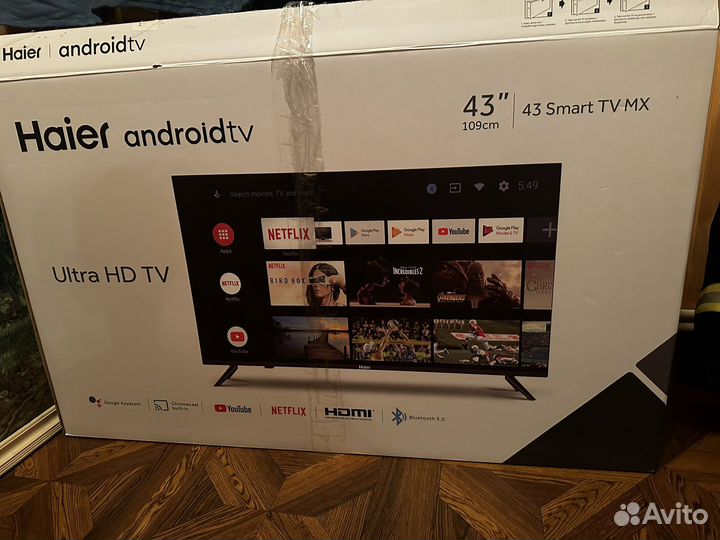 Телевизор Haier 43 Smart TV MX
