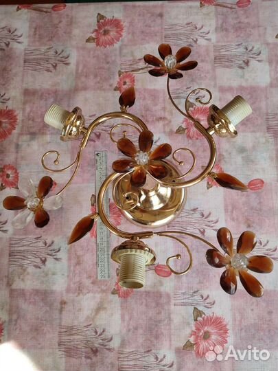 Люстра цветы