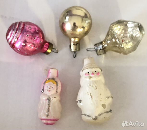 Елочные игрушки СССР малютка