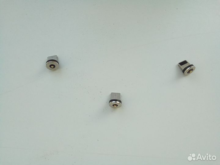 Коннекторы магнитные Lighting и микро usb.Новые