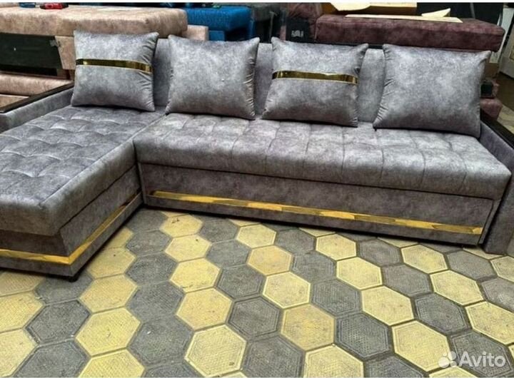 Угловой диван раскладной на заказ