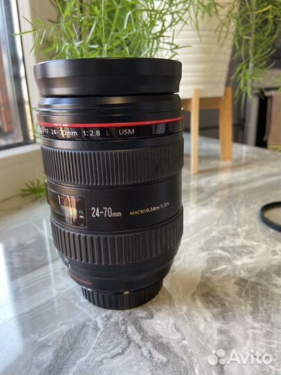Объектив canon ef 24 70mm f 2 8l