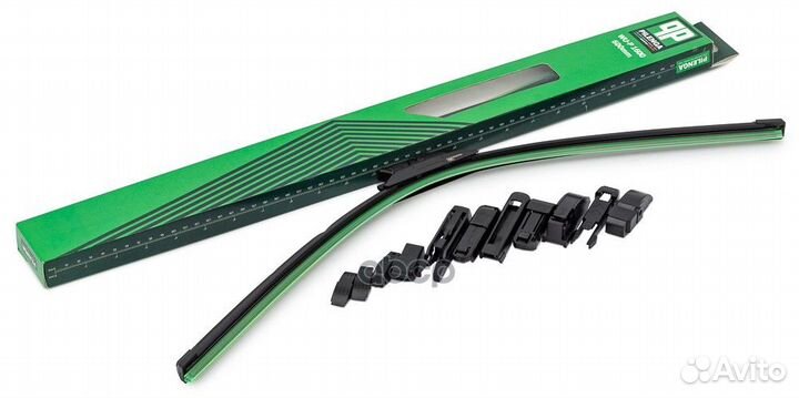 Щётка с/о 600мм бескаркасная 11 адаптеров WU-P