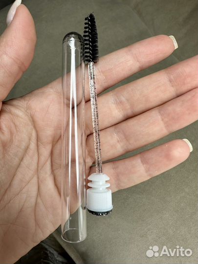 Щеточки в колбе для ресниц. Набор 12 шт