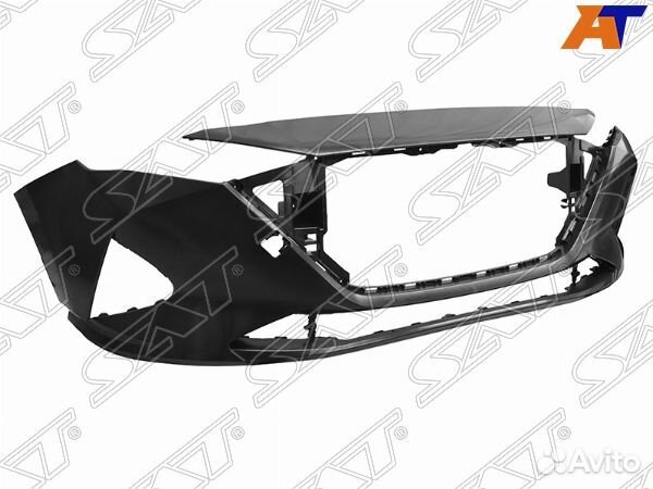 Бампер передний hyundai accent/solaris 17