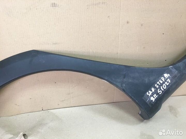 Накладка крыла задняя правая Renault Sandero