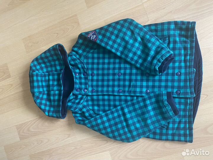 Рубашка теплая для мальчика 104