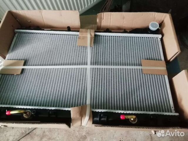 Радиатор охлаждения двигателя субару форестер sg