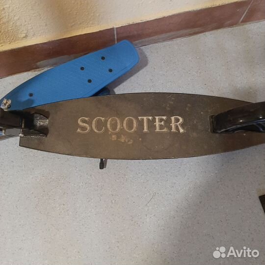 Самокат детский двухколесный бу