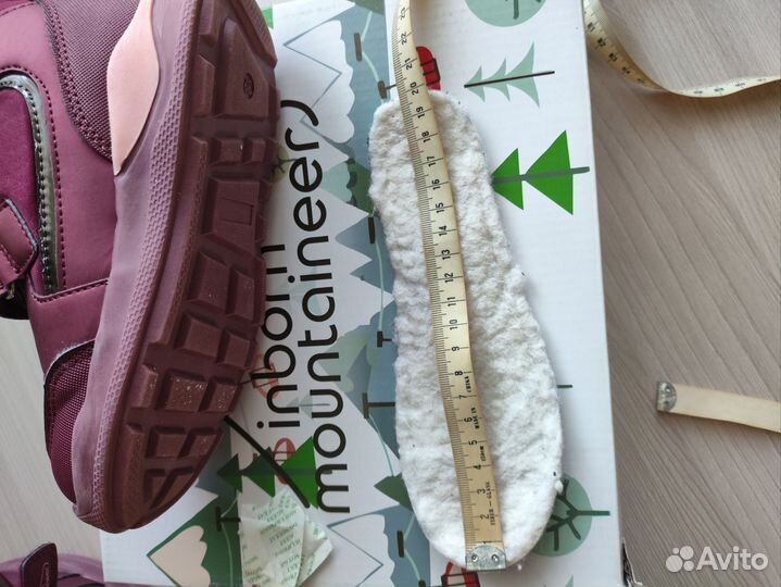 Ботинки зимние для девочки 32