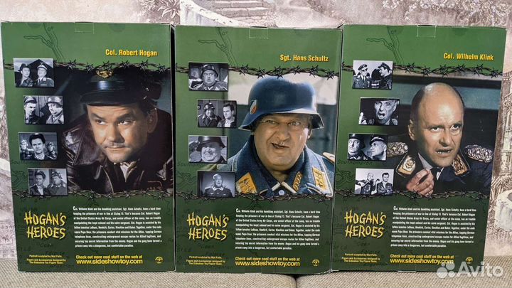 Уникальный лот фигурок Hogan's heroes sideshow