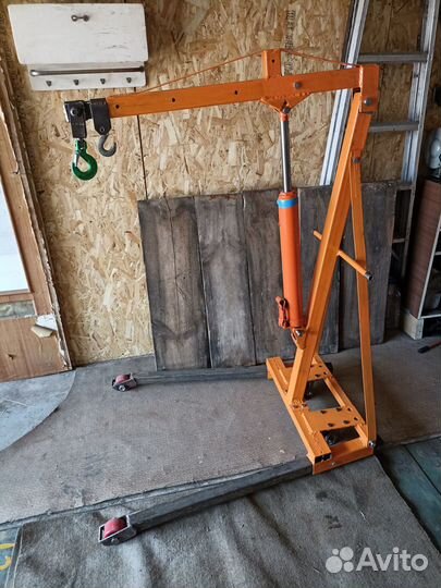 Гидравлический кран сделай сам