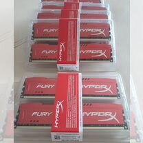 Новая ddr3 16гgb (2х8gb) 1866 fury HyperX