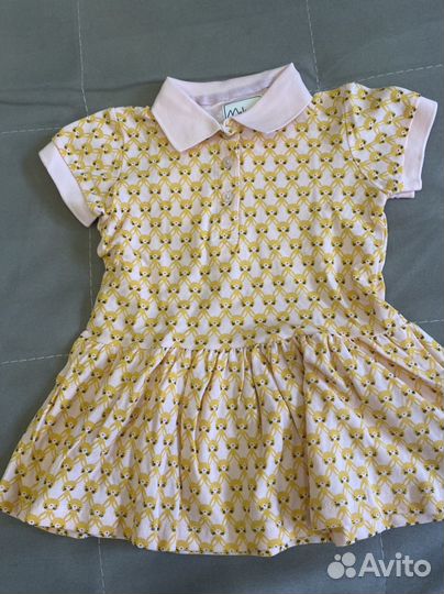 Платье поло для девочки