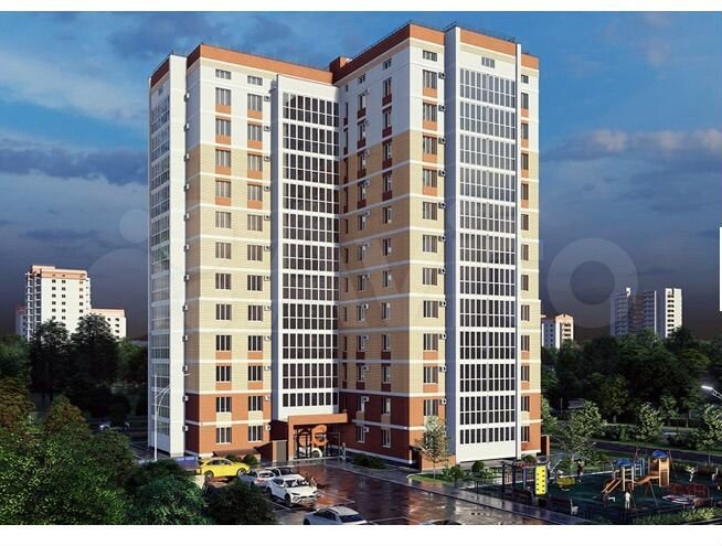 2-к. квартира, 59,3 м², 4/12 эт.