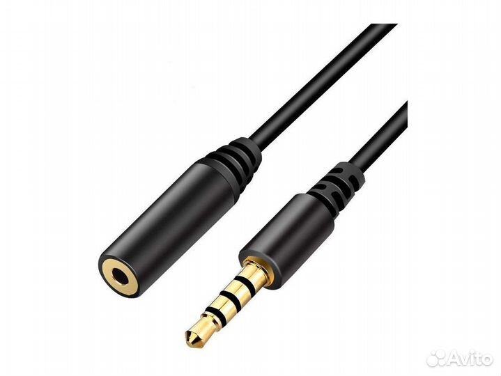 Переходник MicroJack 2.5мм(M) - MiniJack 3.5мм(F)