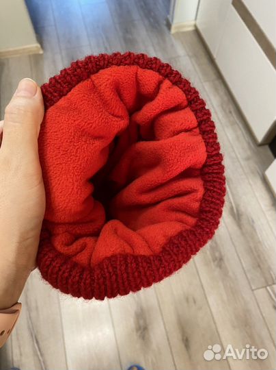 Шапка женская вязаная ручная работа