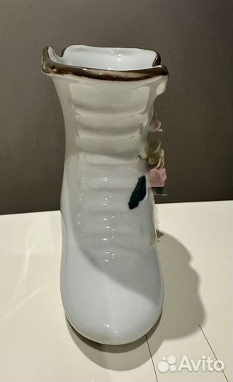 Ваза, Фарфоровый сапожок, Германия