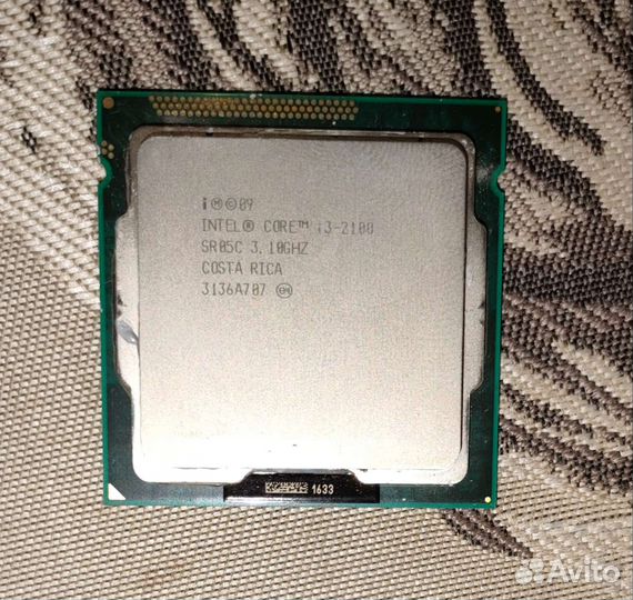 Процессор intel core i3 2100
