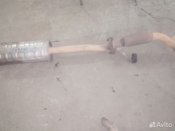 Глушитель Хундай Солярис