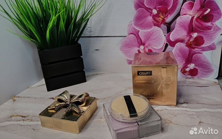 Пудра для лица корректирующая 4 тона