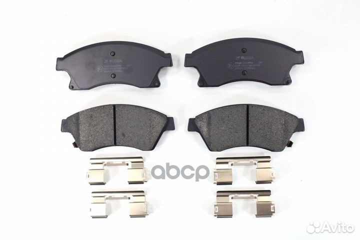 Колодки тормозные передние к-кт 'GDB1843ZFR ZF