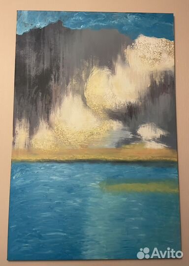 Интерьерная картина большая маслом