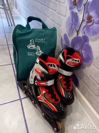 Коньки ролики 2 в 1