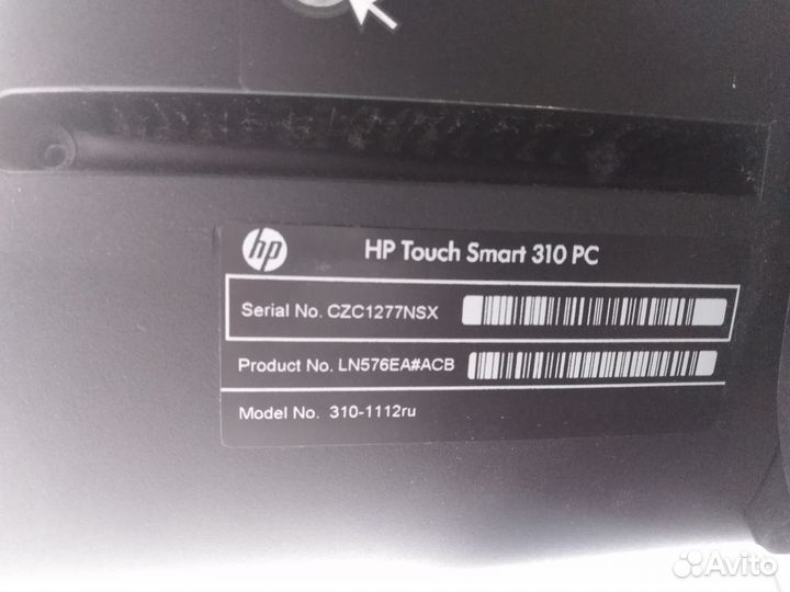 Моноблок HP Touch SMART 310 PC